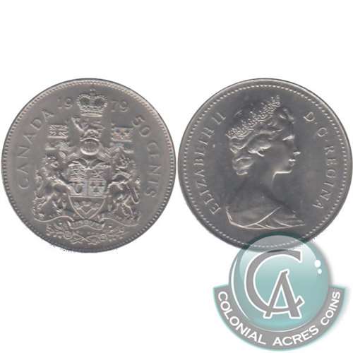 1979 Canada 50-cents Uncirculated (MS60)