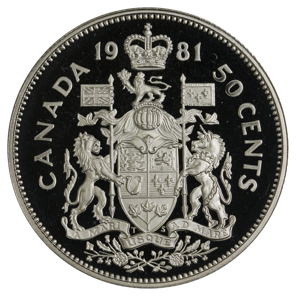 1981 Canada 50-cents Proof