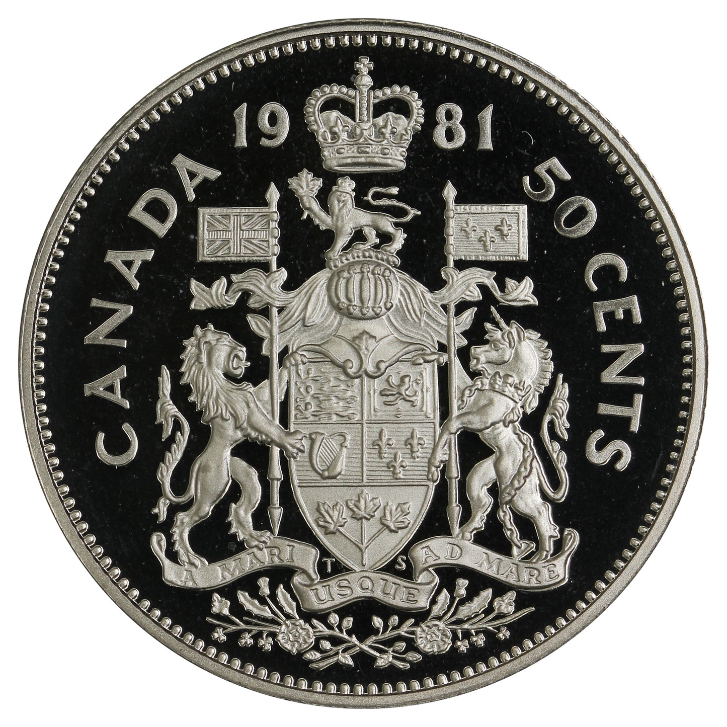 1981 Canada 50-cents Proof