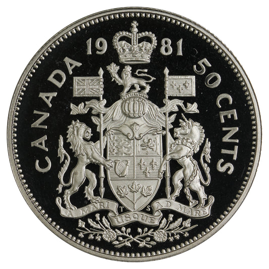 1981 Canada 50-cents Proof