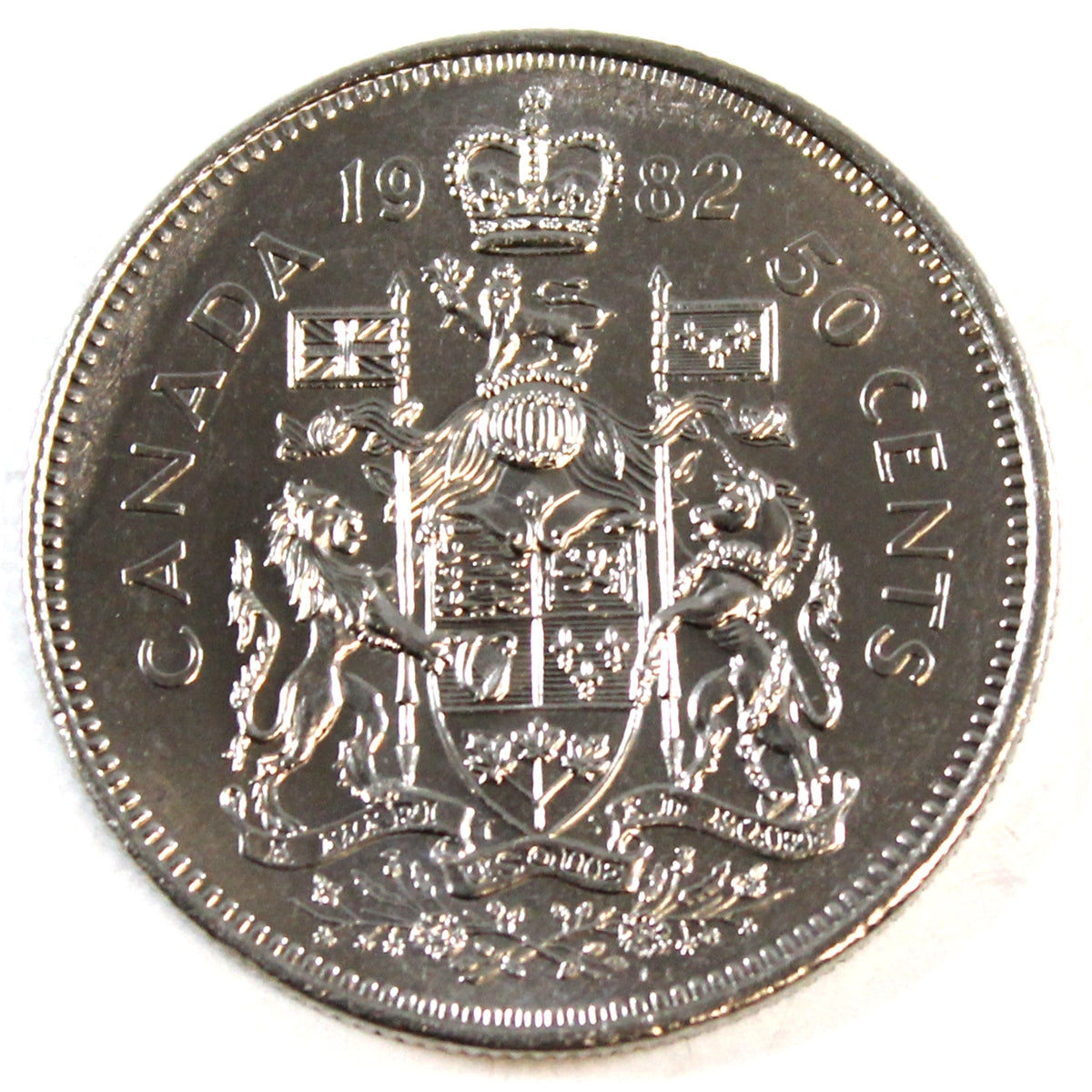 1982 Canada 50-cents Choice Brilliant Uncirculated (MS64)