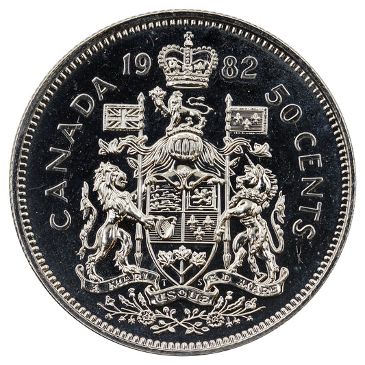 1982 Canada 50-cents Proof Like