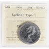 1982 Large Beads, Type 1 Canada 50-cents ICCS Certified MS65