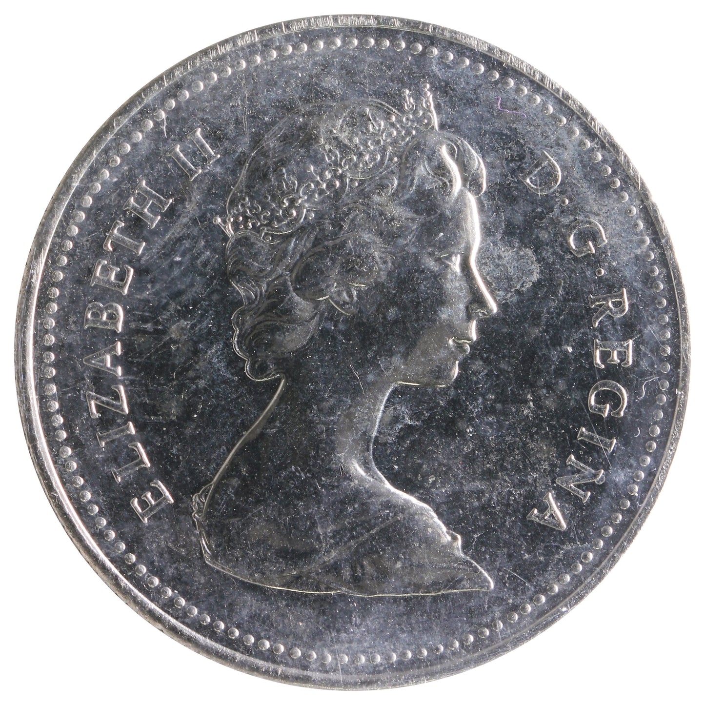 1982 Large Beads, Type 1 Canada 50-cents ICCS Certified MS65