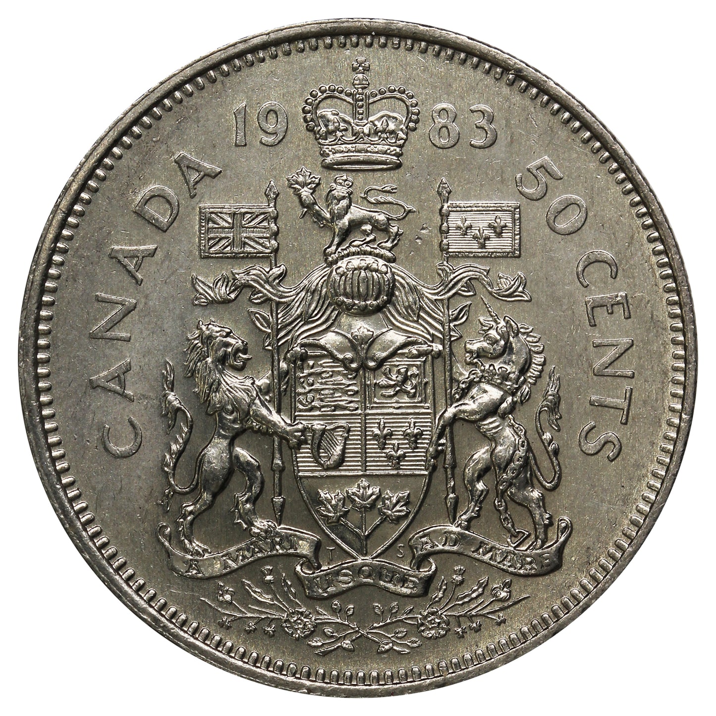 1983 Canada 50-cents Circulated