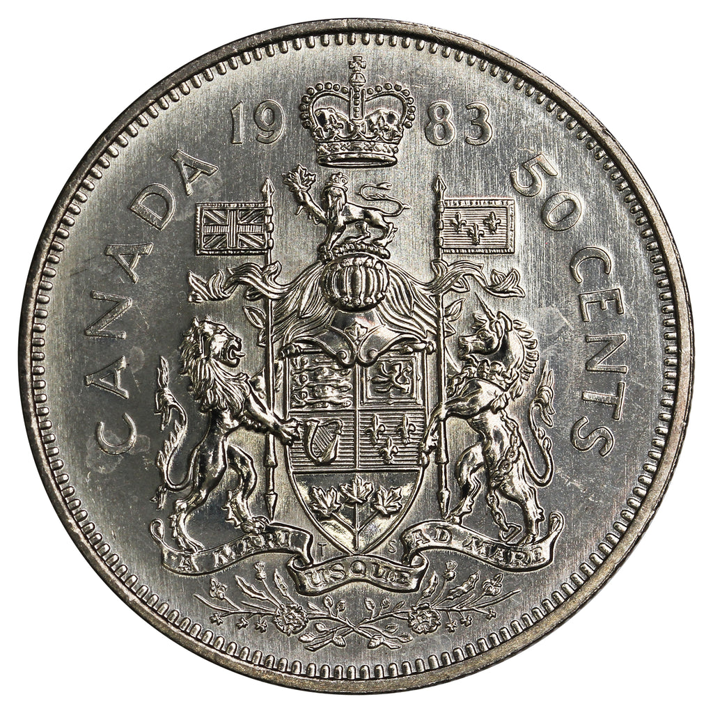 1983 Canada 50-cents UNC+ (MS62)
