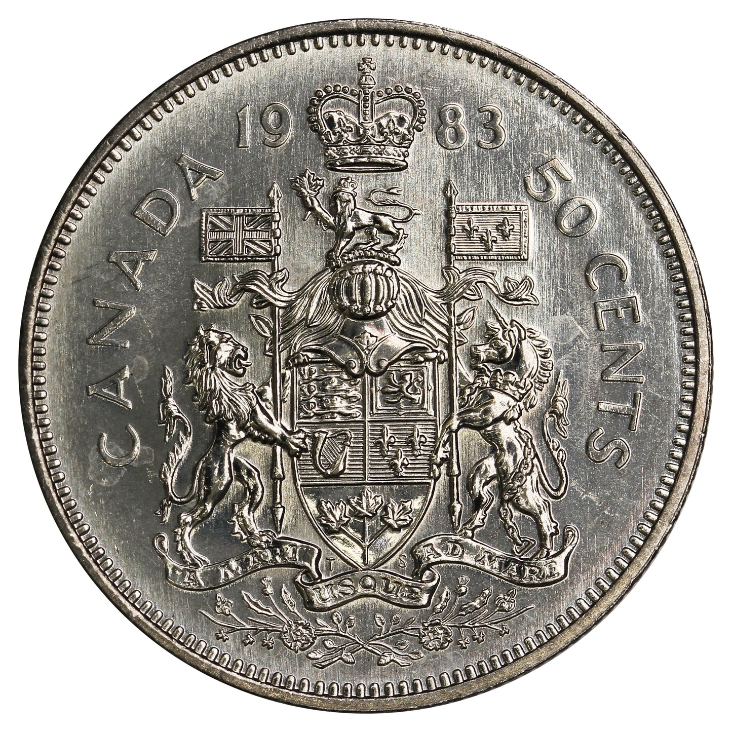 1983 Canada 50-cents UNC+ (MS62)