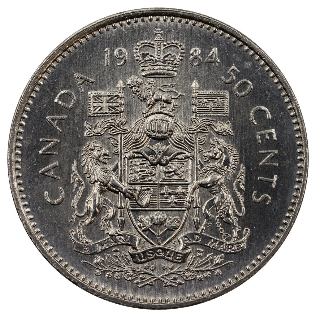 1984 Canada 50-cents Brilliant Uncirculated (MS63)