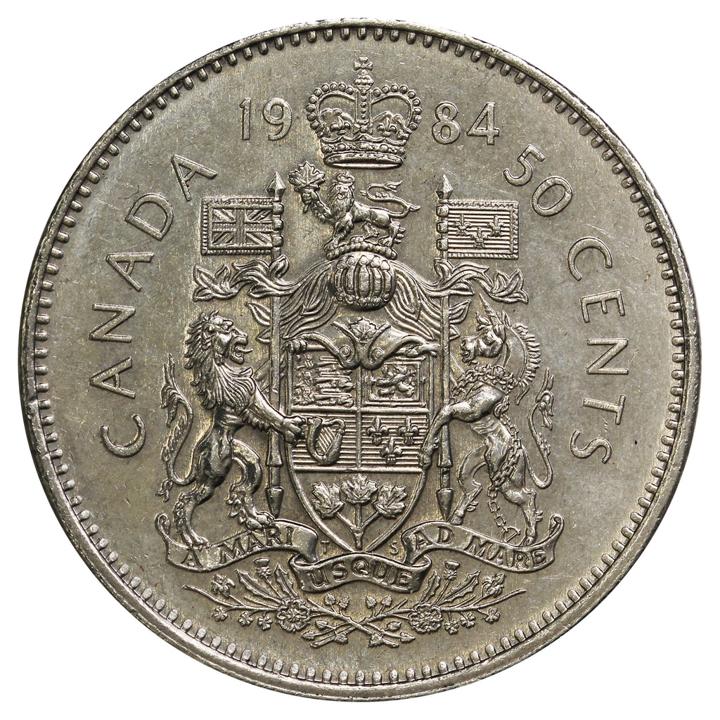 1984 Canada 50-cents Circulated