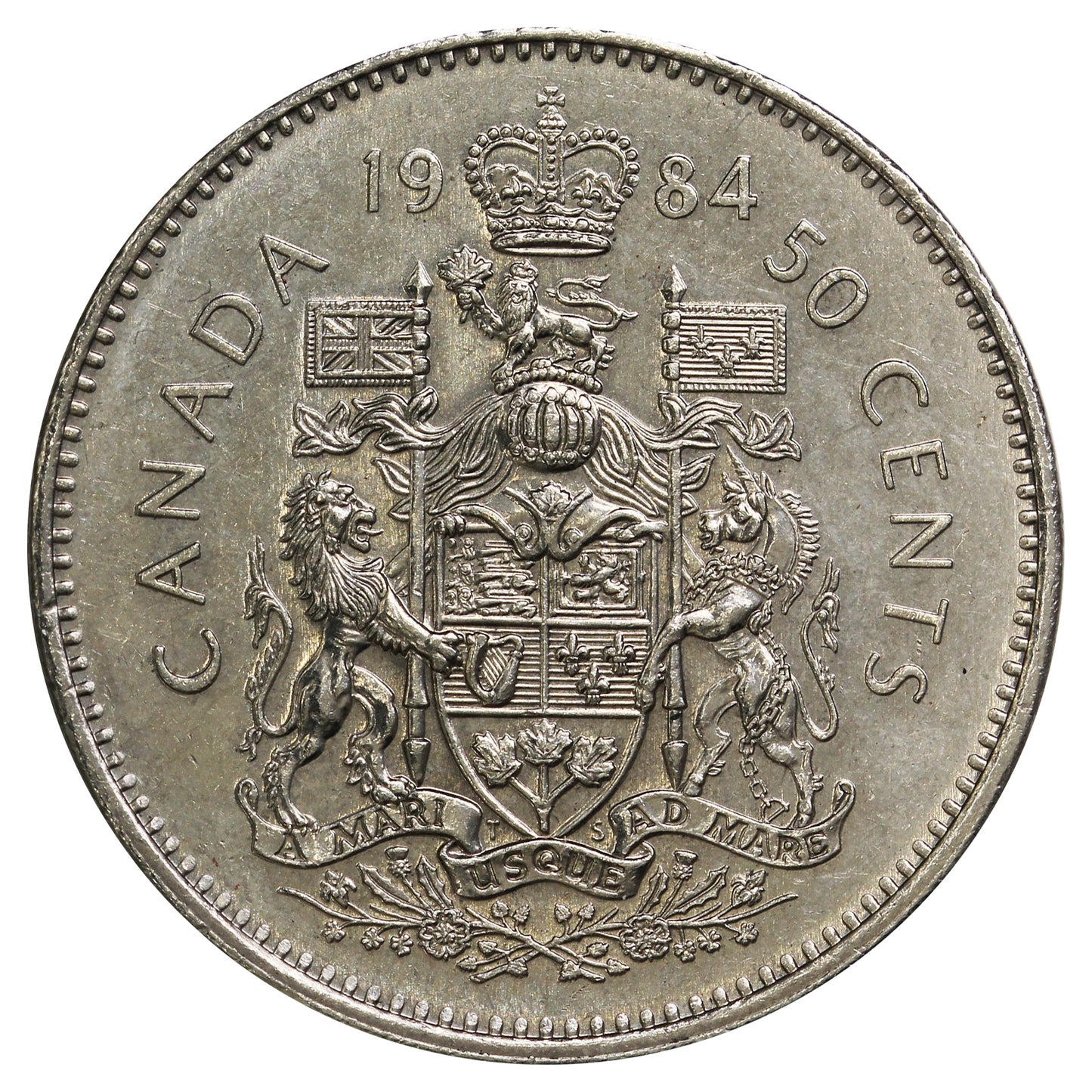1984 Canada 50-cents Circulated