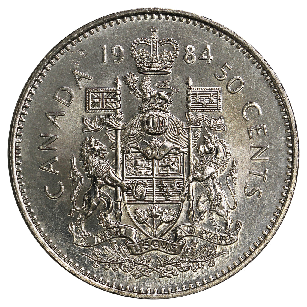 1984 Canada 50-cents UNC+ (MS62)