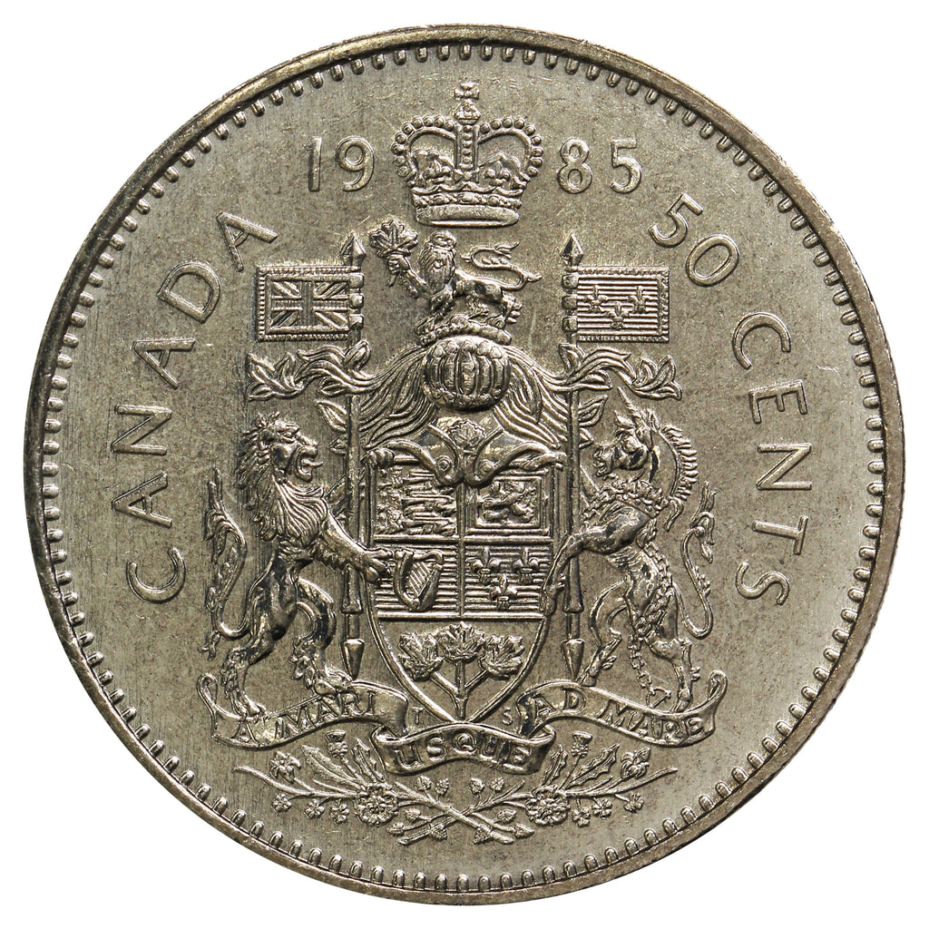 1985 Canada 50-cents Brilliant Uncirculated (MS63)