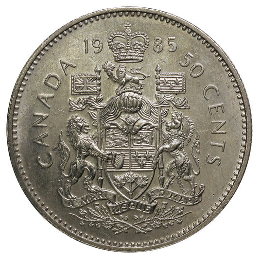 1985 Canada 50-cents Circulated