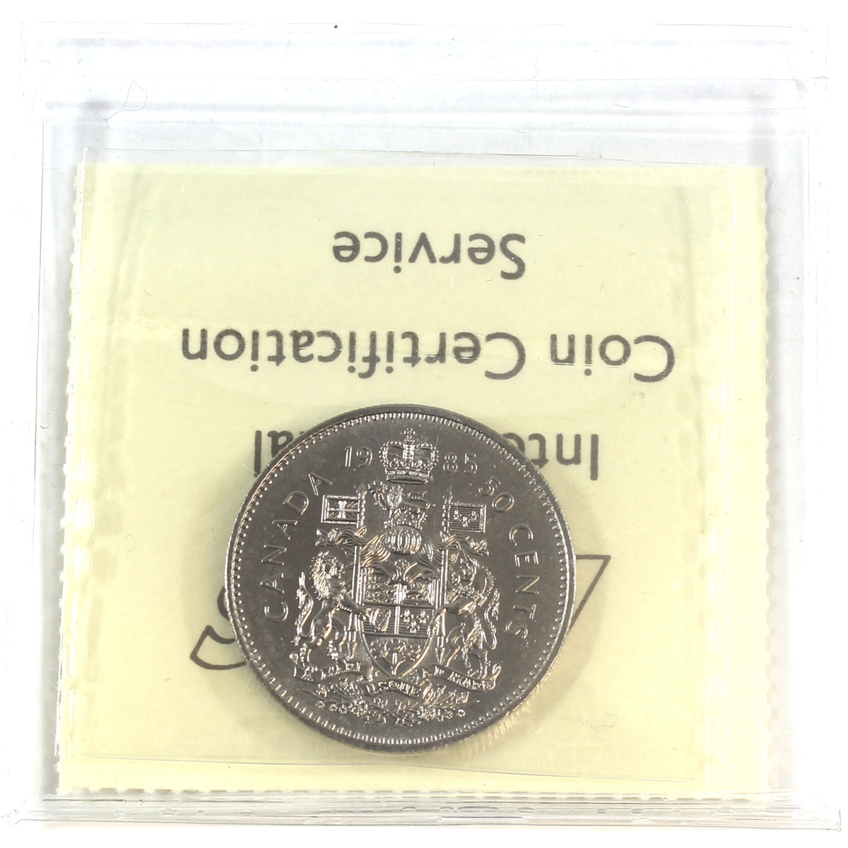 1985 Canada 50-cents ICCS Certified MS64