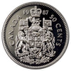 1987 Canada 50-cents Proof Like