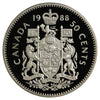 1988 Canada 50-cents Proof