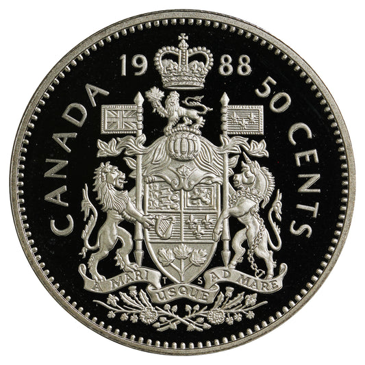 1988 Canada 50-cents Proof