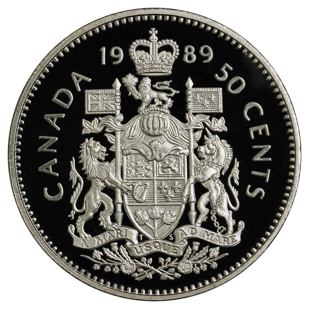 1989 Canada 50-cents Proof
