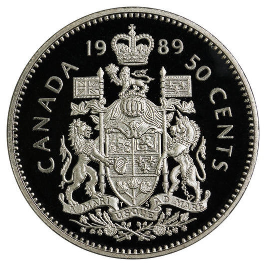 1989 Canada 50-cents Proof