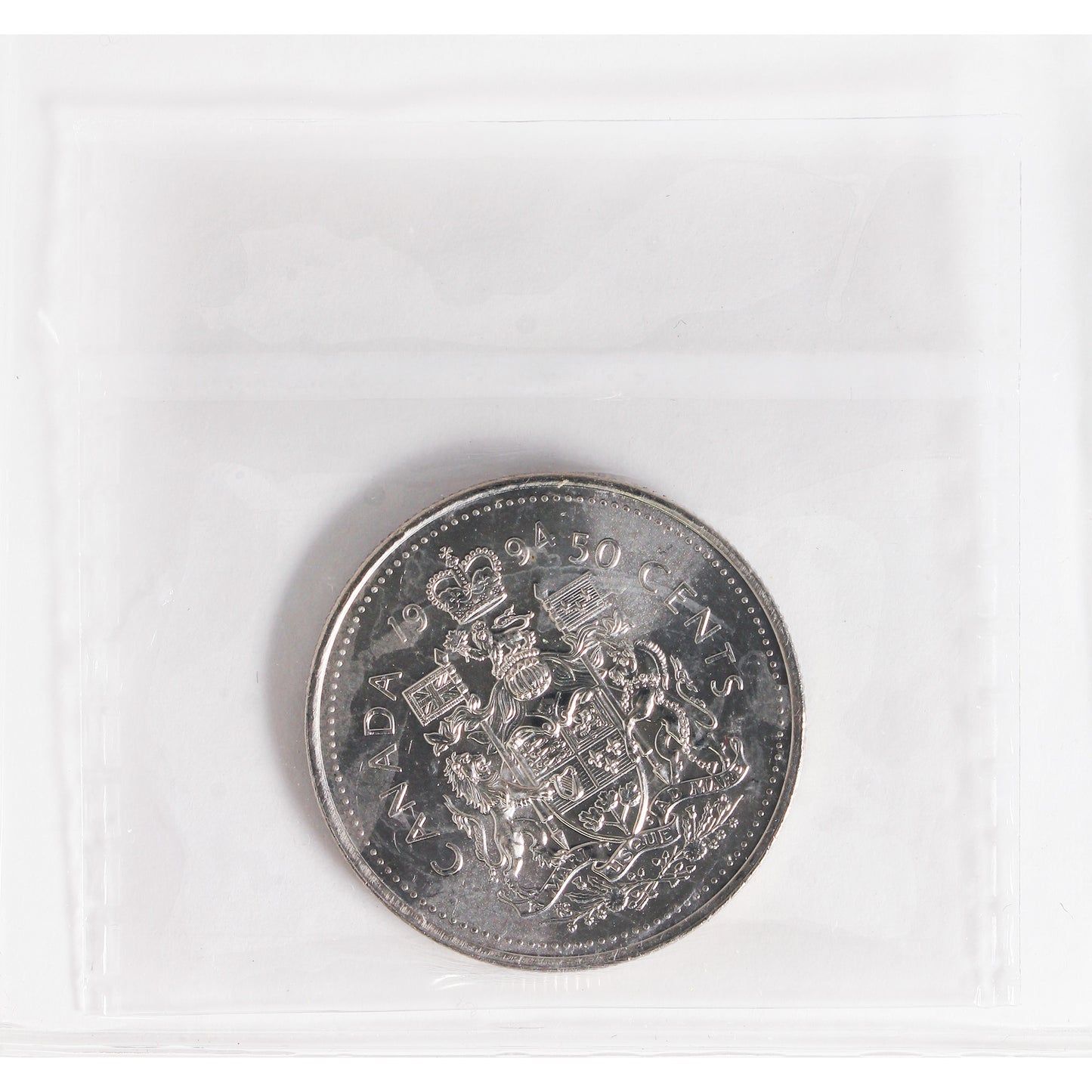 1994 Canada 50-cents ICCS Certified MS65