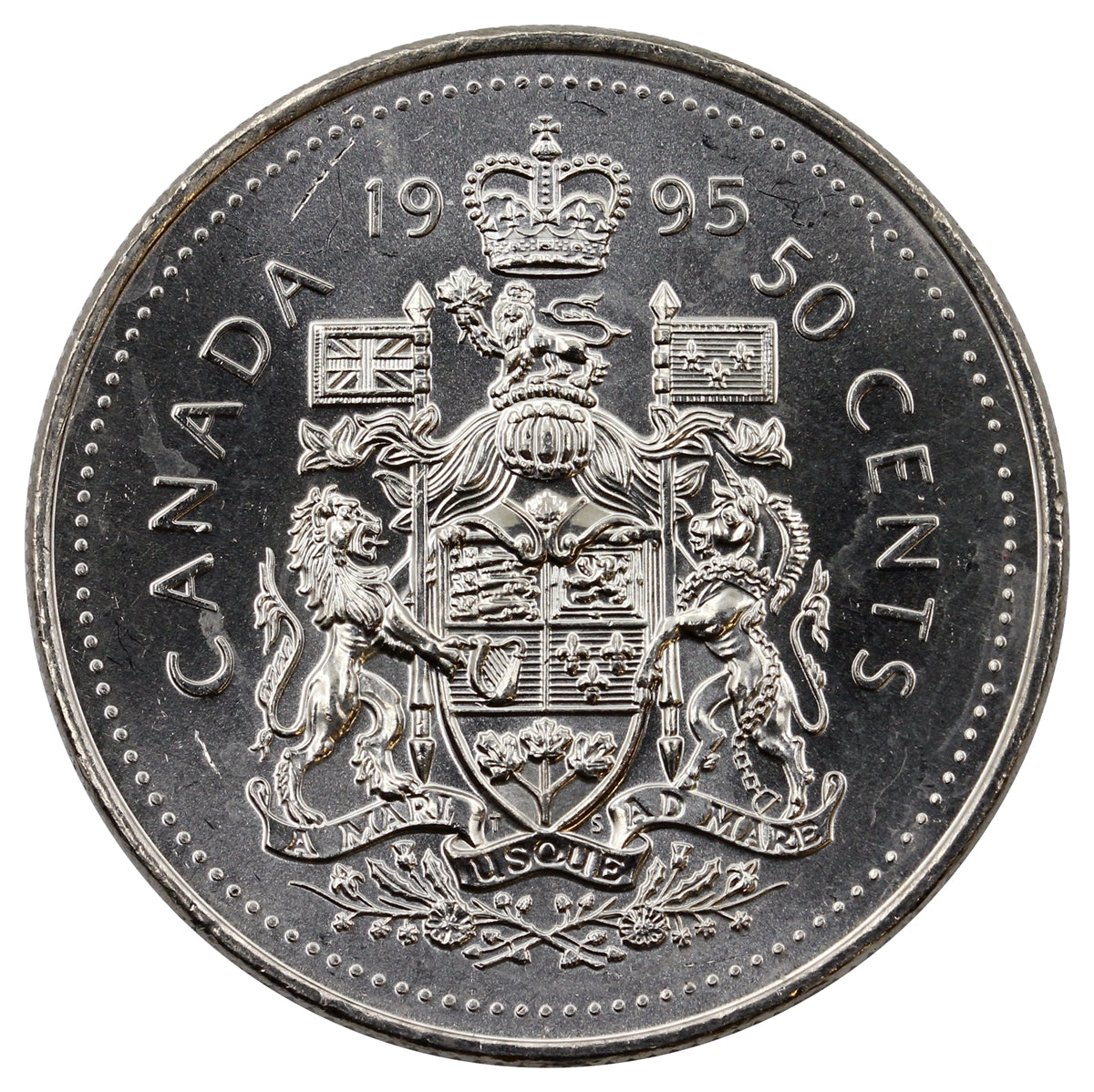 1995 Canada 50-cents Brilliant Uncirculated (MS63)