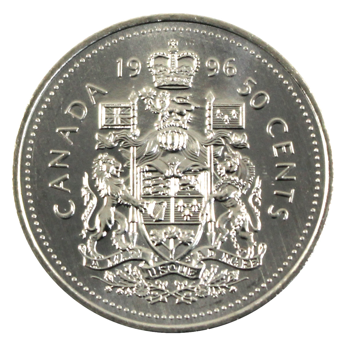 1996 Canada 50-cents Brilliant Uncirculated (MS63)