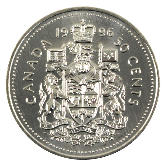 1996 Canada 50-cents Brilliant Uncirculated (MS63)