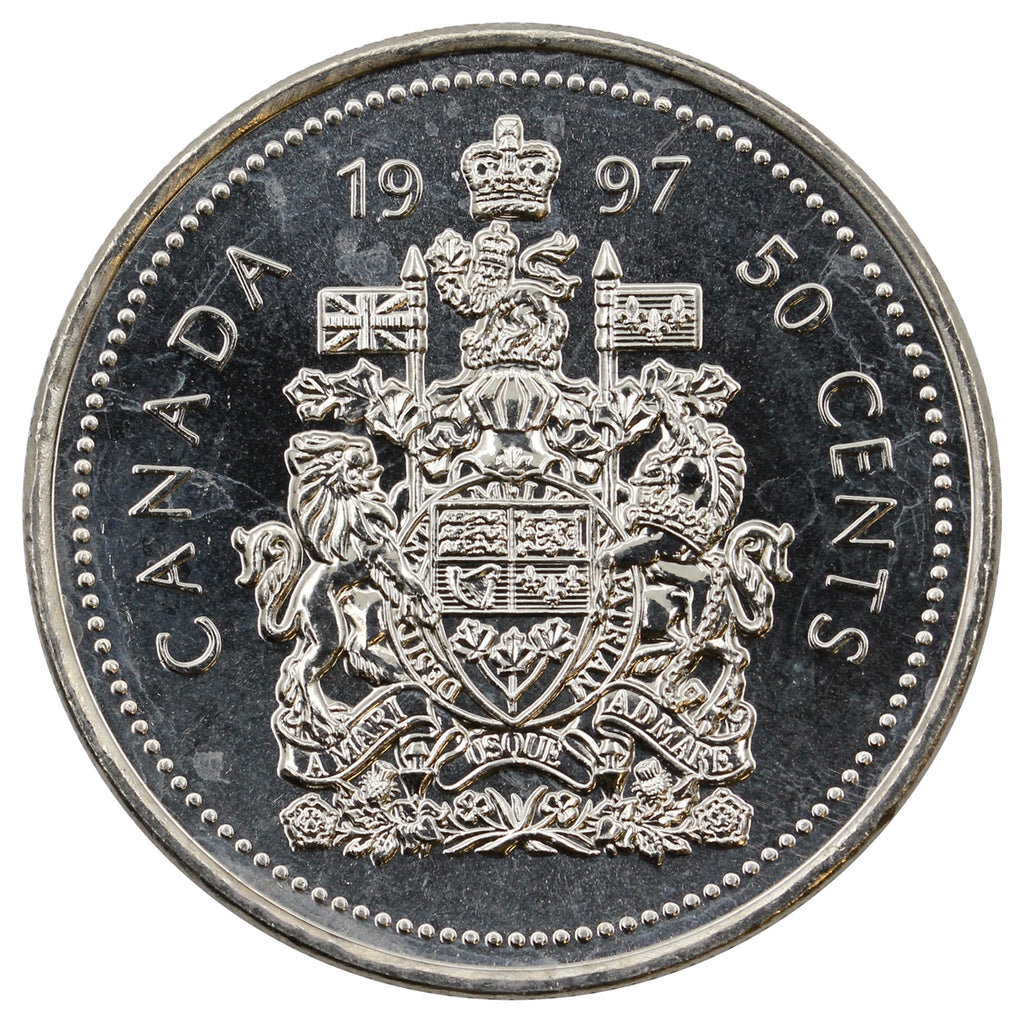 1997 Canada 50-cents Brilliant Uncirculated (MS63)
