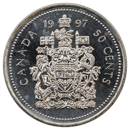 1997 Canada 50-cents Brilliant Uncirculated (MS63)