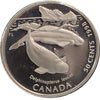 1998 Canada Beluga Whale 50-cents Silver Proof_