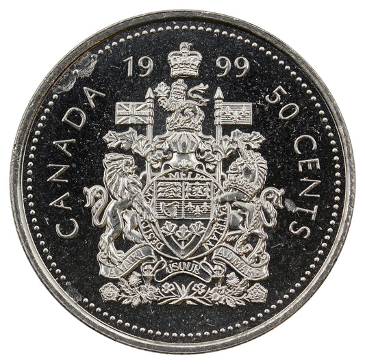 1999 Canada 50-cents Brilliant Uncirculated (MS63)