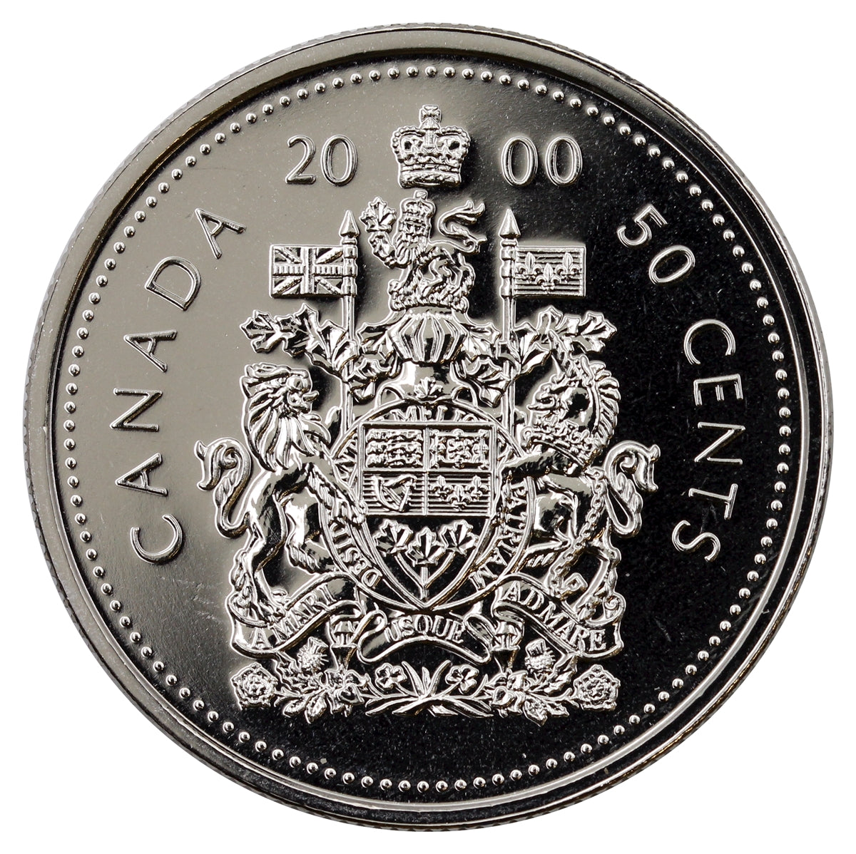 2000 Canada 50-cents Proof Like
