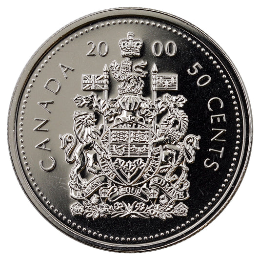 2000 Canada 50-cents Proof Like