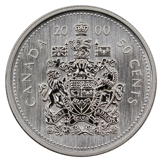 2000 Canada 50-cents Specimen