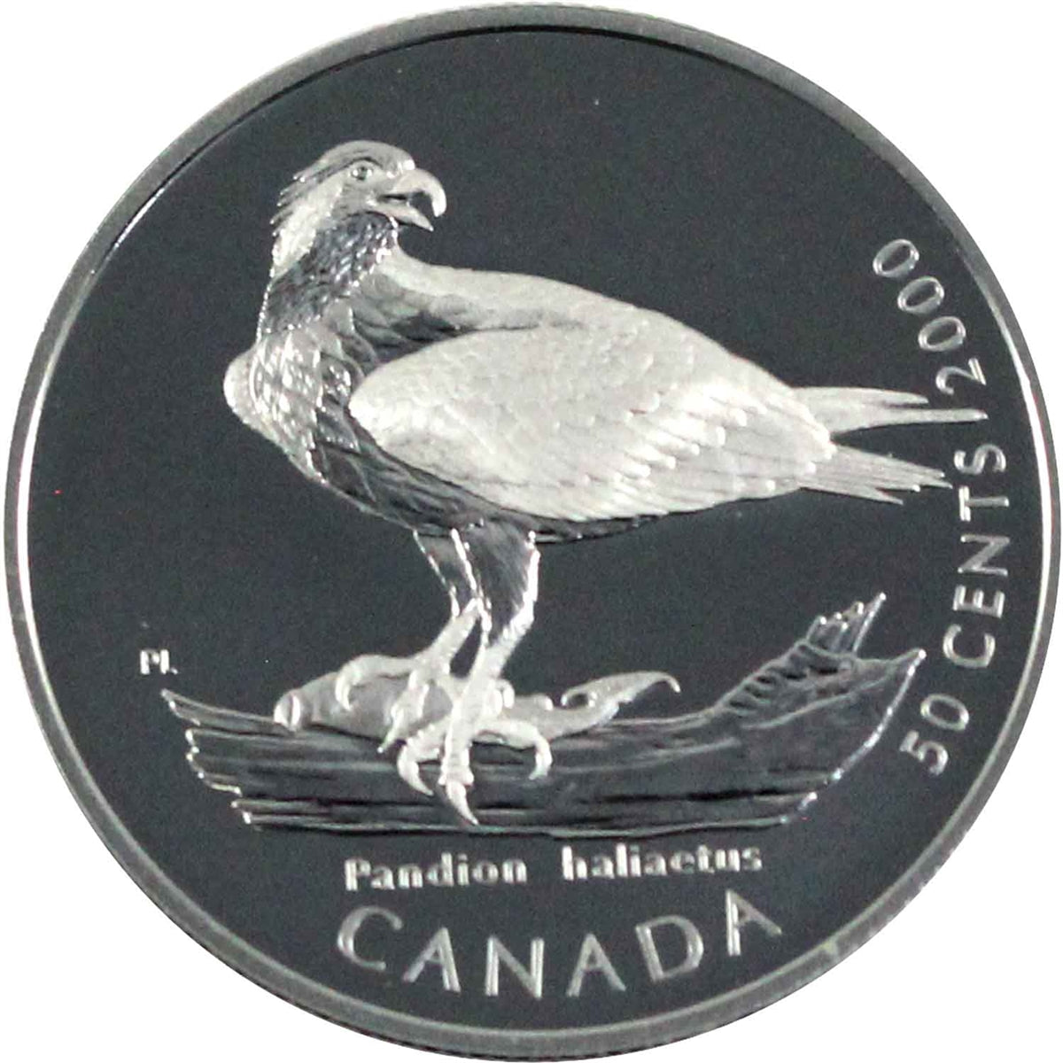 2000 Canada Osprey 50-cents Silver Proof_