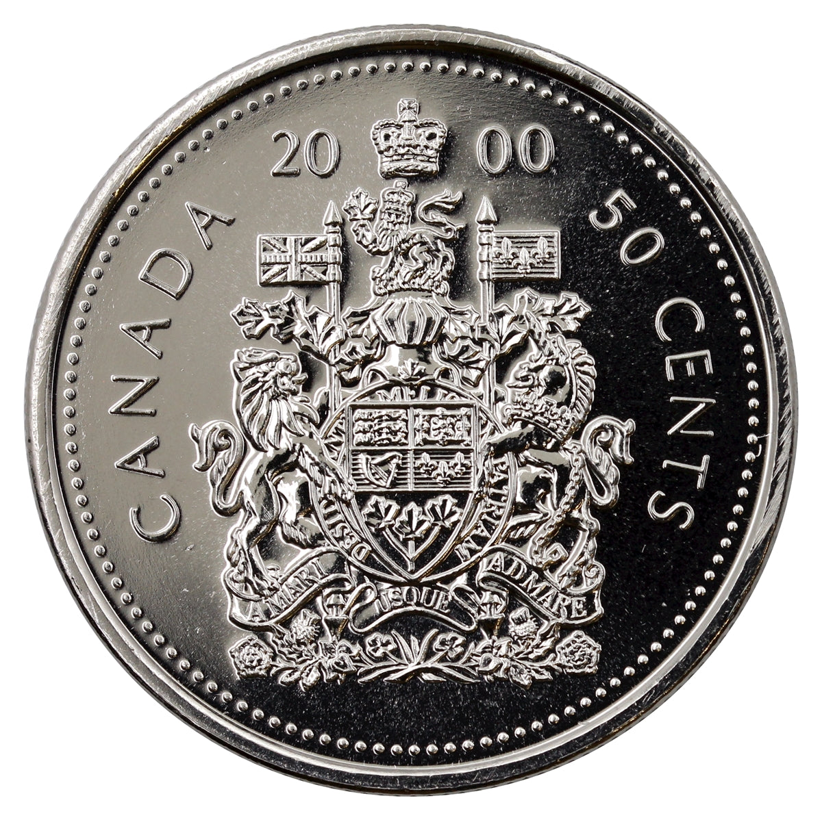 2000W Canada 50-cents Proof Like