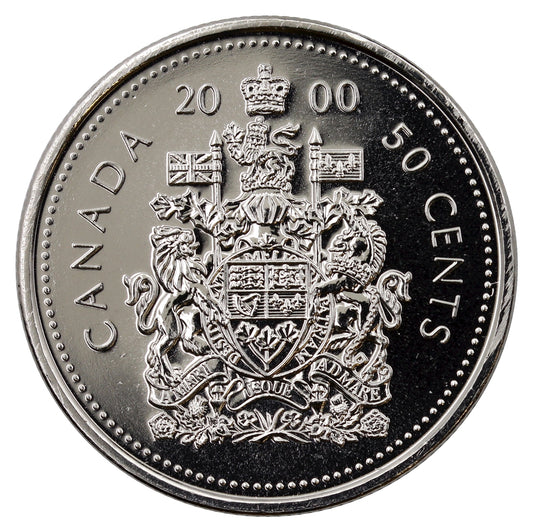 2000W Canada 50-cents Proof Like