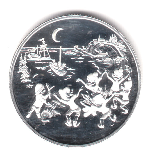 2001 Canada Les Petite Sauteux 50-cents Silver Proof_