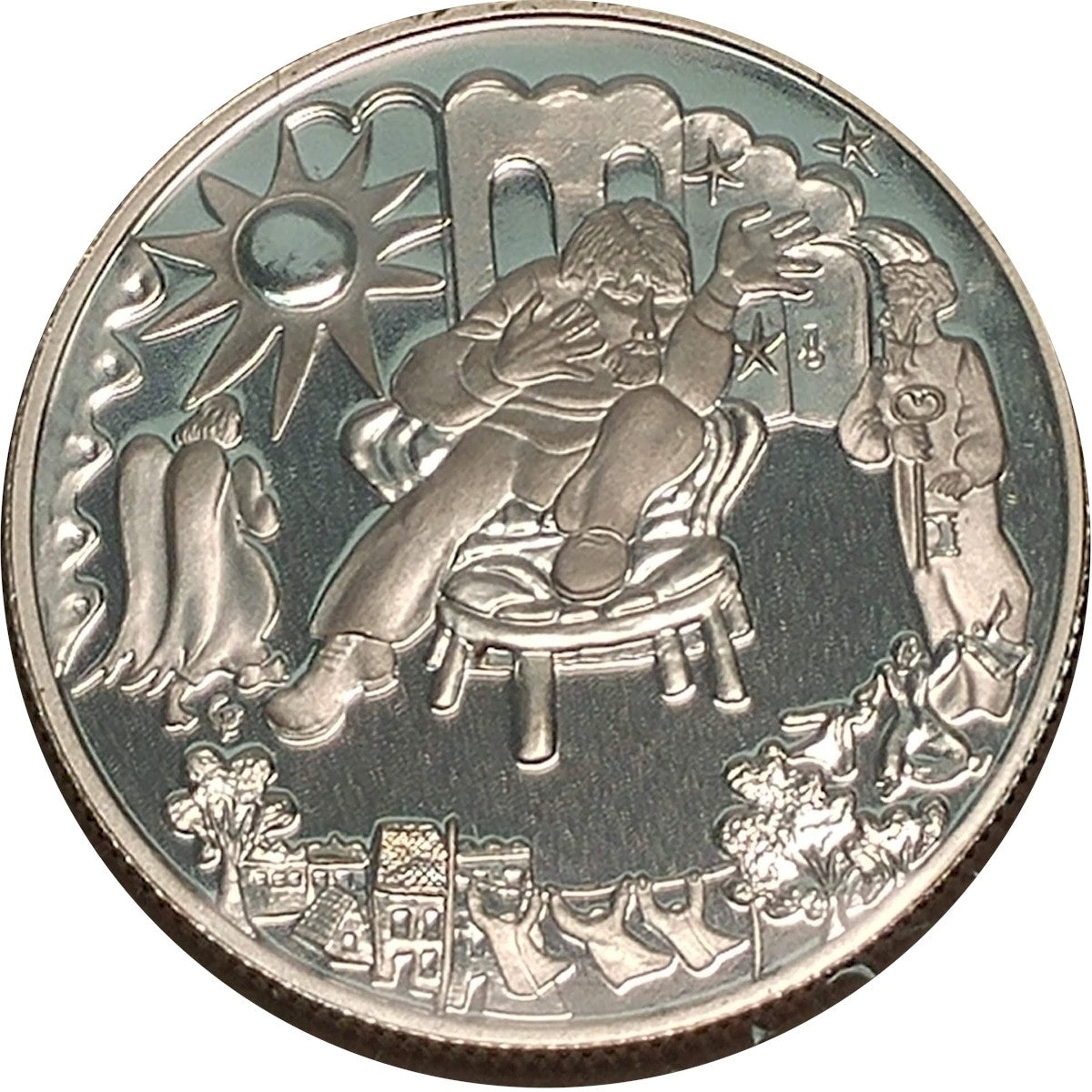 2002 Canada Shoemaker 50-cents Silver Proof_