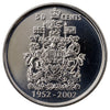 2002P Canada Jubilee 50-cents Brilliant Uncirculated (MS63)