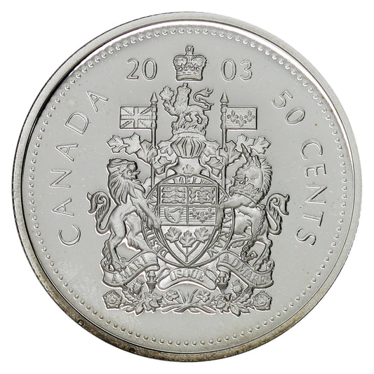 2003 Canada 50-cents Silver Proof