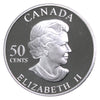 2004 Canada Tiger Swallowtail 50-cents Silver Proof_