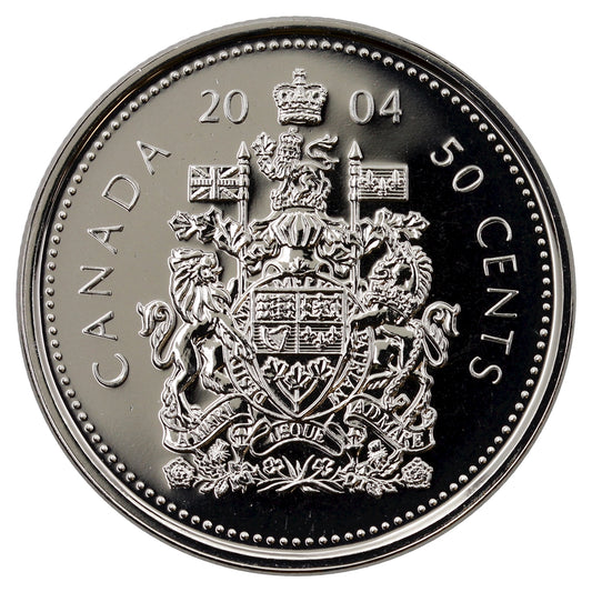 2004P Canada 50-cents Proof Like (Mint Set Issue Only)