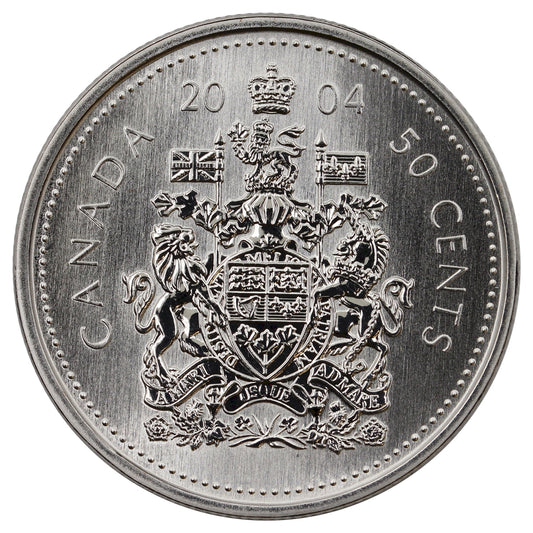 2004P Canada 50-cents Specimen