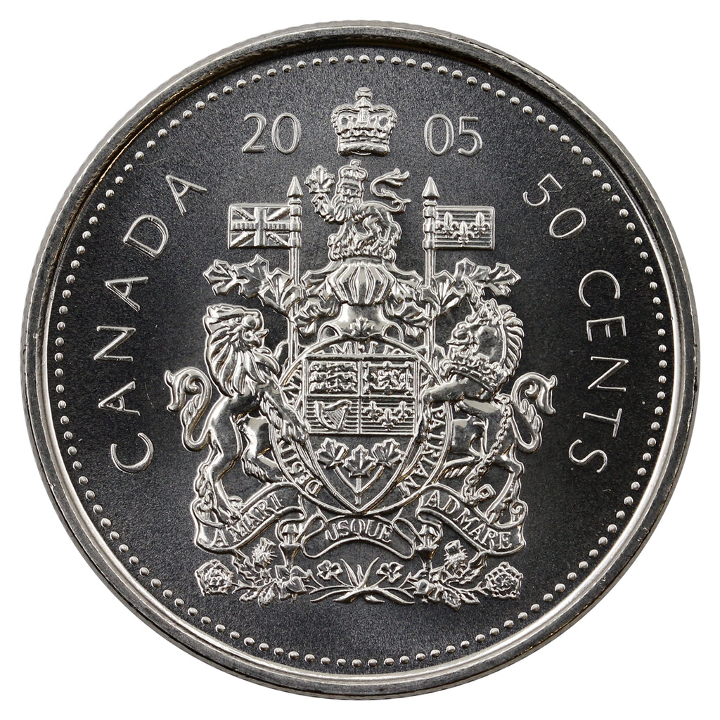 2005P Canada 50-cents Brilliant Uncirculated (MS63)