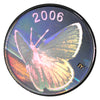 2006 Canada Silvery Blue 50-cents Silver Proof_