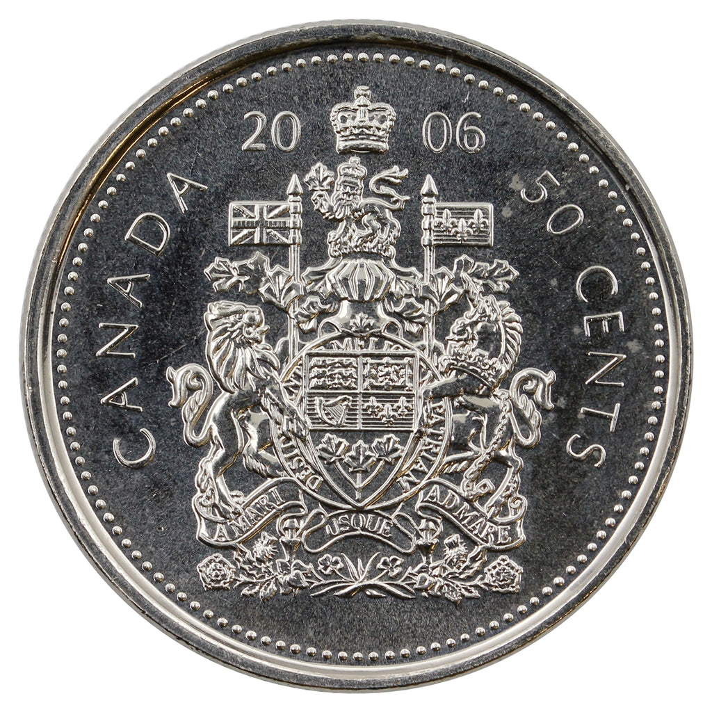 2006P Canada 50-cents Brilliant Uncirculated (MS63)