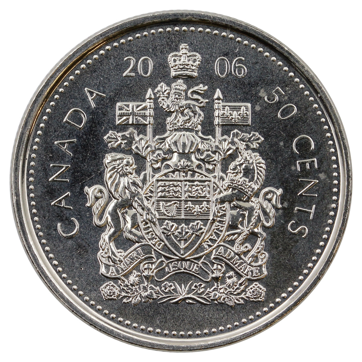 2006P Canada 50-cents Brilliant Uncirculated (MS63)