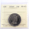 2006P Canada 50-cents ICCS Certified MS65