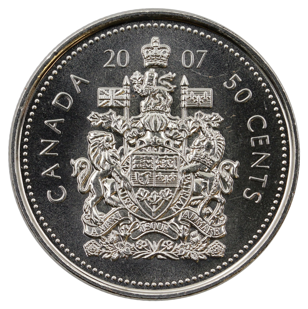2007 Canada 50-cents Brilliant Uncirculated (MS63)